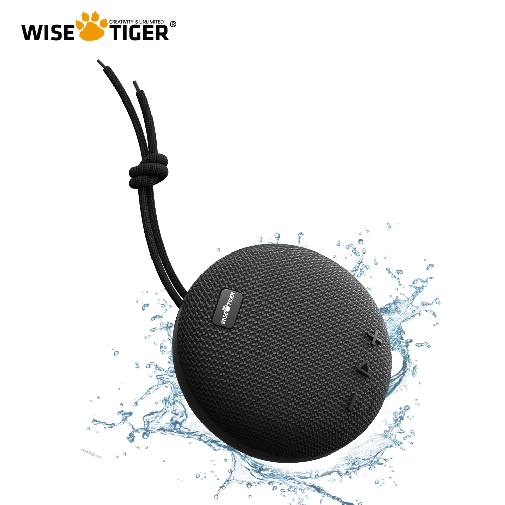 

WISETIGER Portable Bluetooth Speaker Outdoor Mini Sports Sound Box IPX7 Waterproof Wireless Stereo Surround BT5.0 Speaker