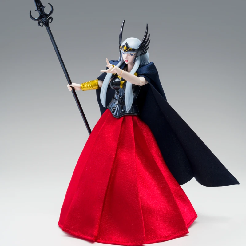 

Original Genuine Bandai Saint Seiya Myth Cloth 18cm Polaris Hilda Movable Action Figure Metal Armor Model Toys Gifts