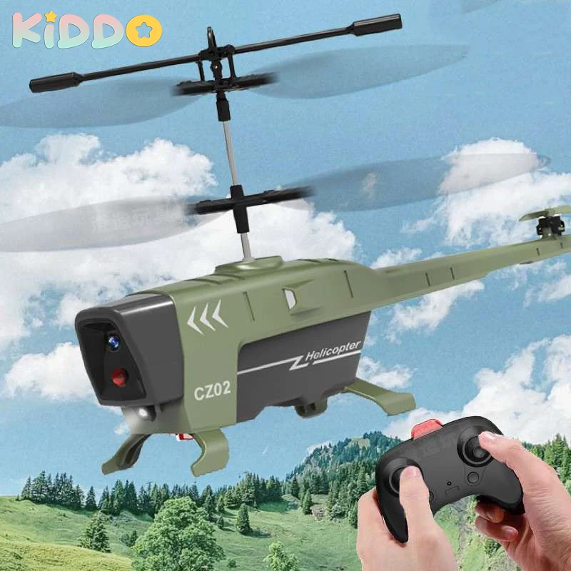 RC Helicopter 3.5CH 2.5CH Remote Control Airplane with Lights Obstacle Avoidance Function Radio controlled Plane Rechargeable