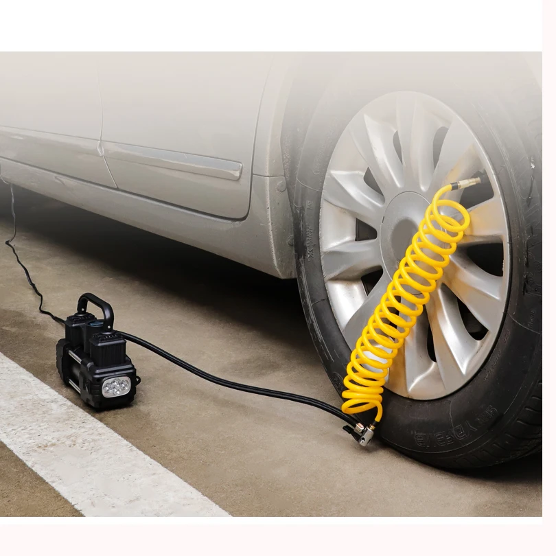 Воздушный насос с двойным цилиндром для автомобиля 12 В |