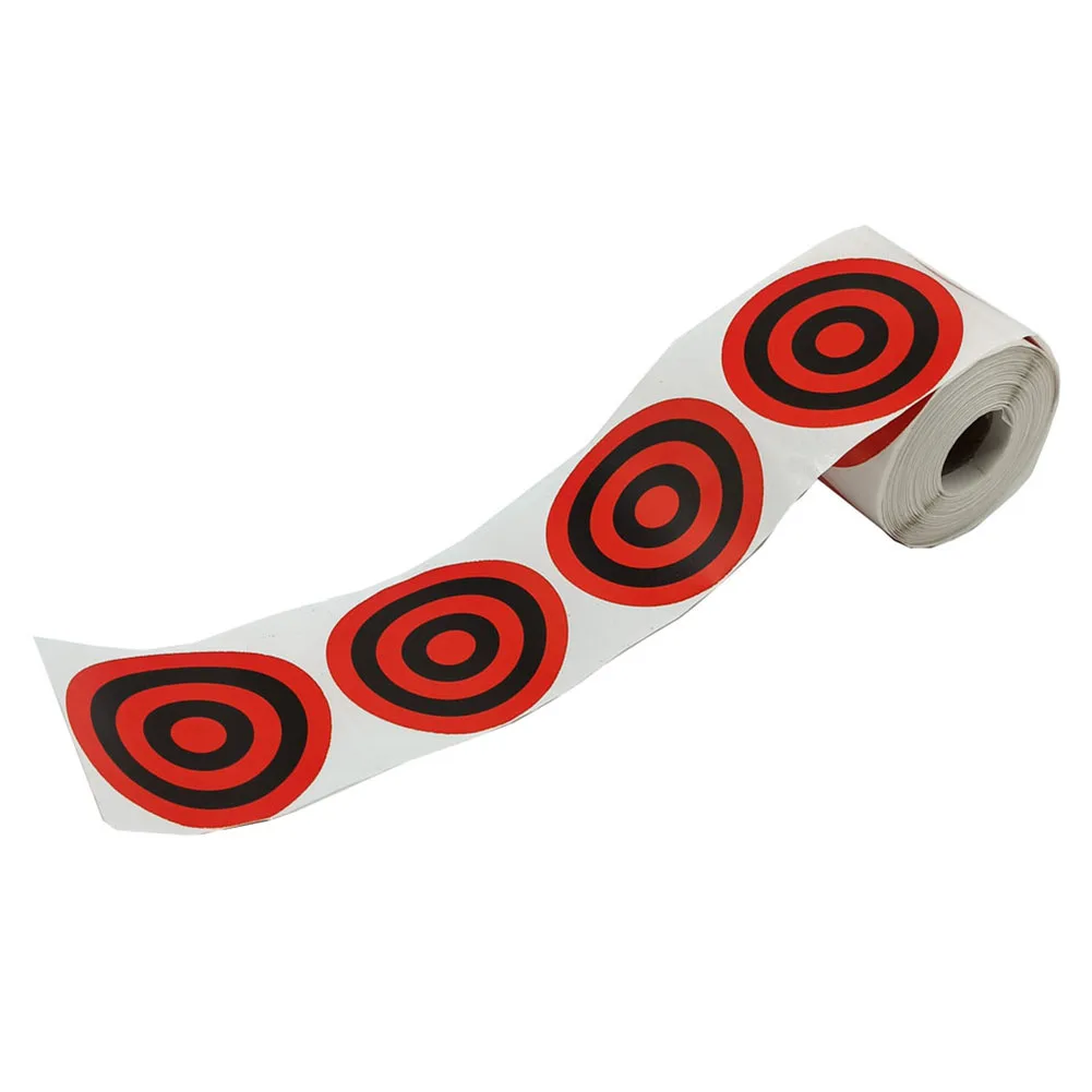 

200Pcs/Roll Target Stickers 3\" 7.5cm Self-Adhesive Splatter Flower Targets Paper For Archery Bow Hunting Shooting Training Tool