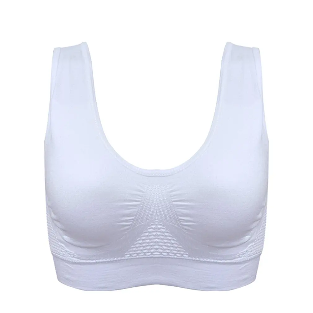 

Breathable Mesh Comfortable Running Yoga Underwear Sleepless Steel Bra Backless Fitness Vest Small Sling