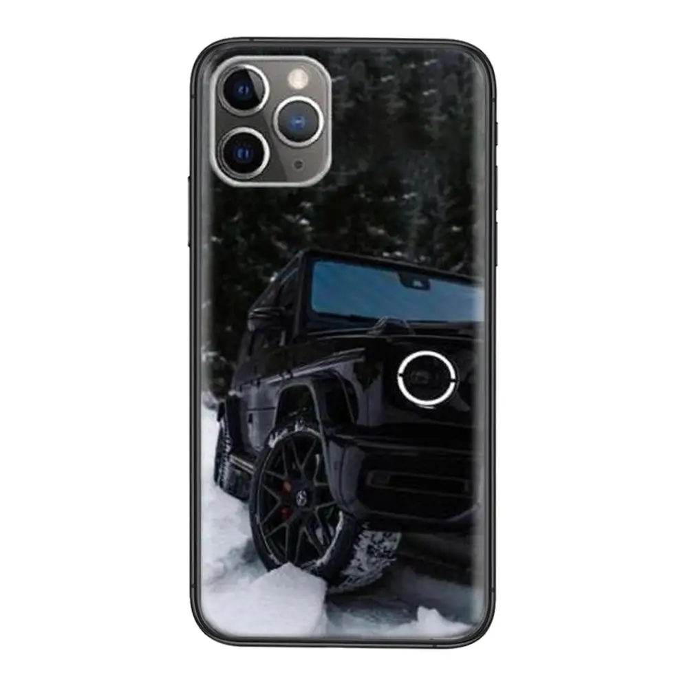 Фото Для Xiaomi Redmi K40 K30 K30S K20 Gaming 9 9C 8 8A 7 7A 6 6A 5 4X 4A Nfc Plus Pro, винтажный черный спортивный автомобильный внедорожник G63, черный №4