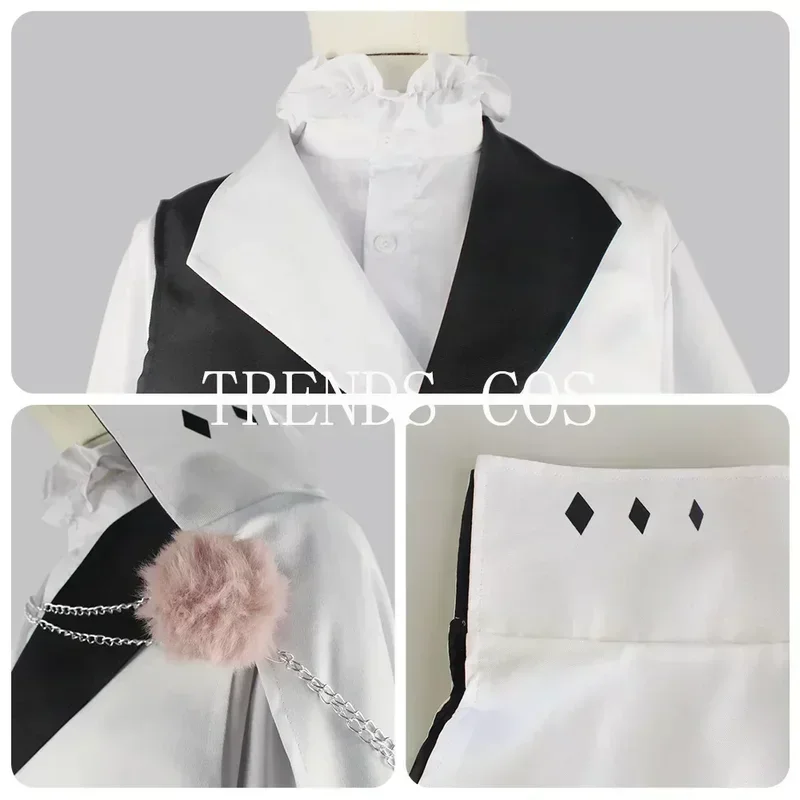 Костюм для косплея Nikolai Gogol шляпа парик плащ nikorai большой размер полный комплект