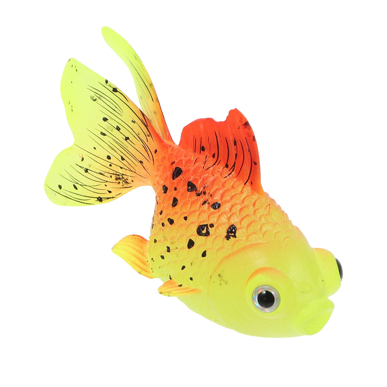 

Fake Tank Aquarium Floating Artificial Goldfish Decor Glowing Simulationornament Tropical Decoration Fishes Animal Figurine Glow
