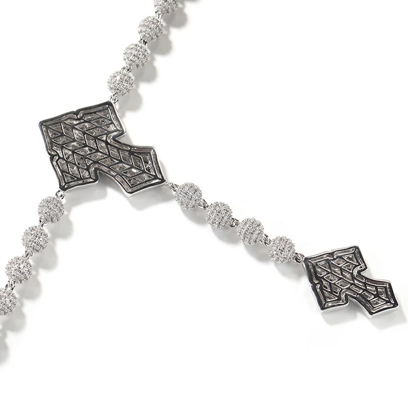 Женское украшение в стиле хип-хоп с фианитами 5 А