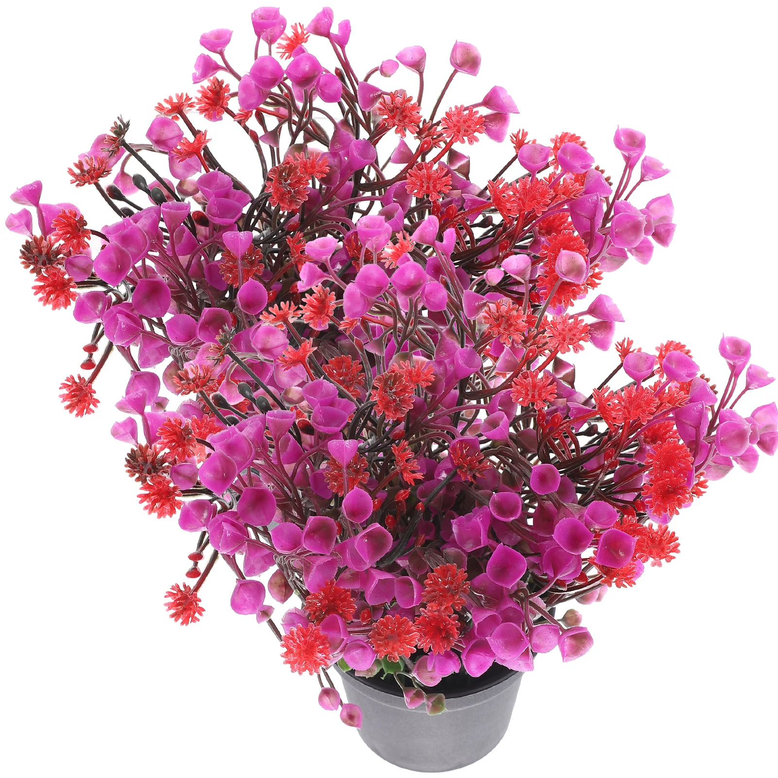 

Artificial Adornments Potted Bonsai Fake Plants Vivid Faux Bouquet Ornament