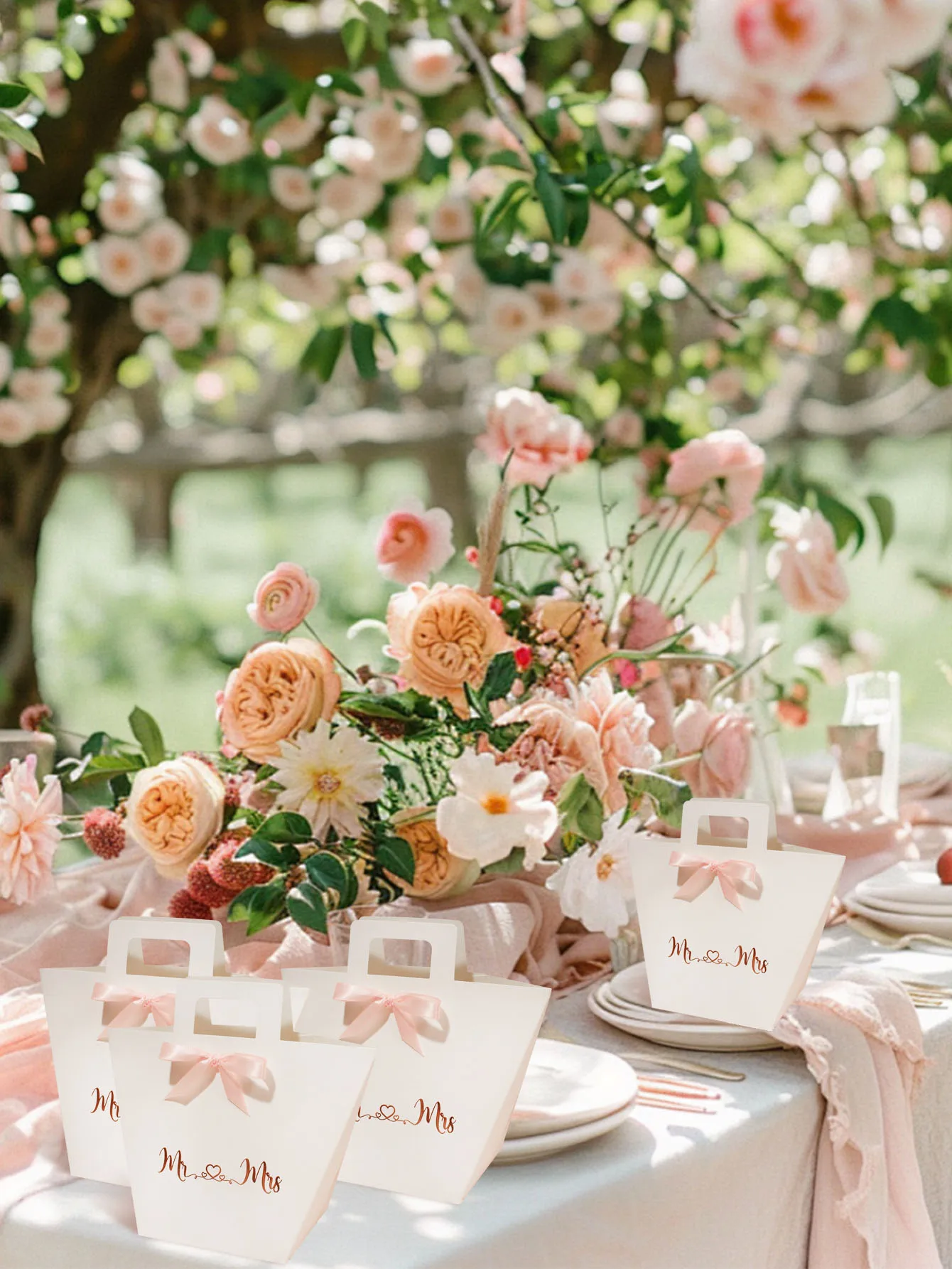 10/20 шт. Свадебная коробка конфет с лентой упаковка для вечеринок подарочная и