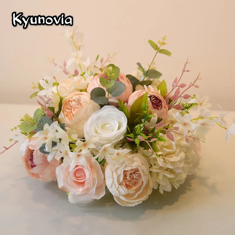 

Круглая церемония 35 см, украшение стола, цветы, аксессуары для свадебного коридора, искусственная фотография, корзина для девочек, реквизит ...