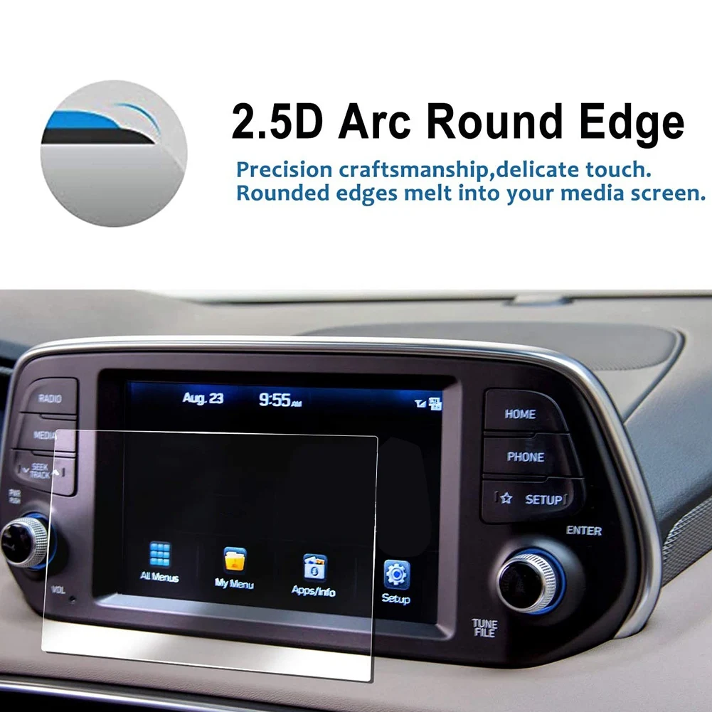 Для Hyundai Santa Fe 2019 7-дюймовая центральная GPS-навигация защитная пленка для