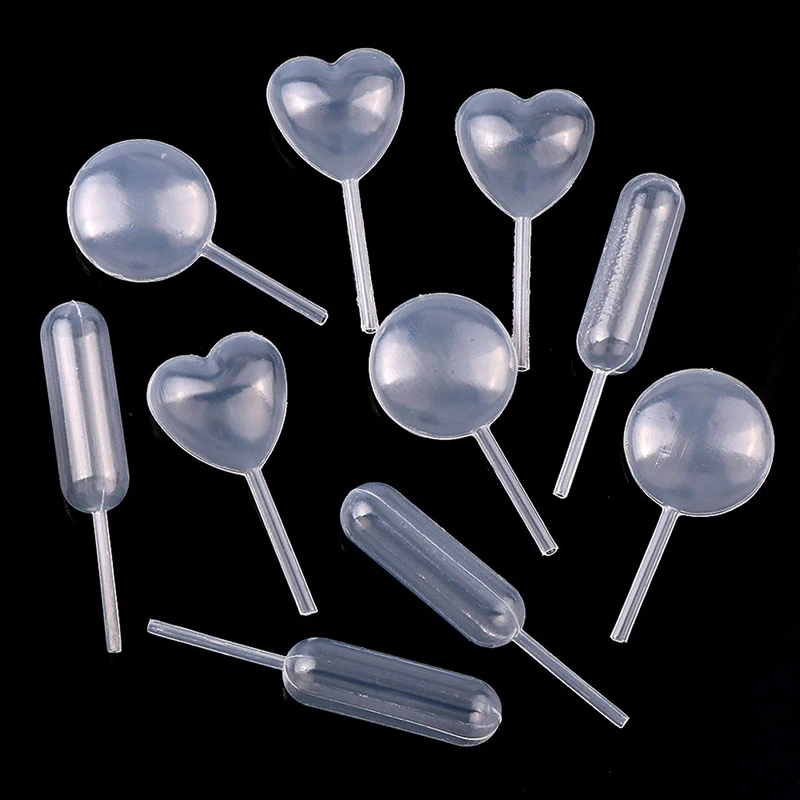 

50pcs 4ml Sauce Droppers For Cupcakes Ice Cream Sauce Ketchup Pastries Macaron Stuffed Dispenser Mini Squeeze Transfer Pipettes