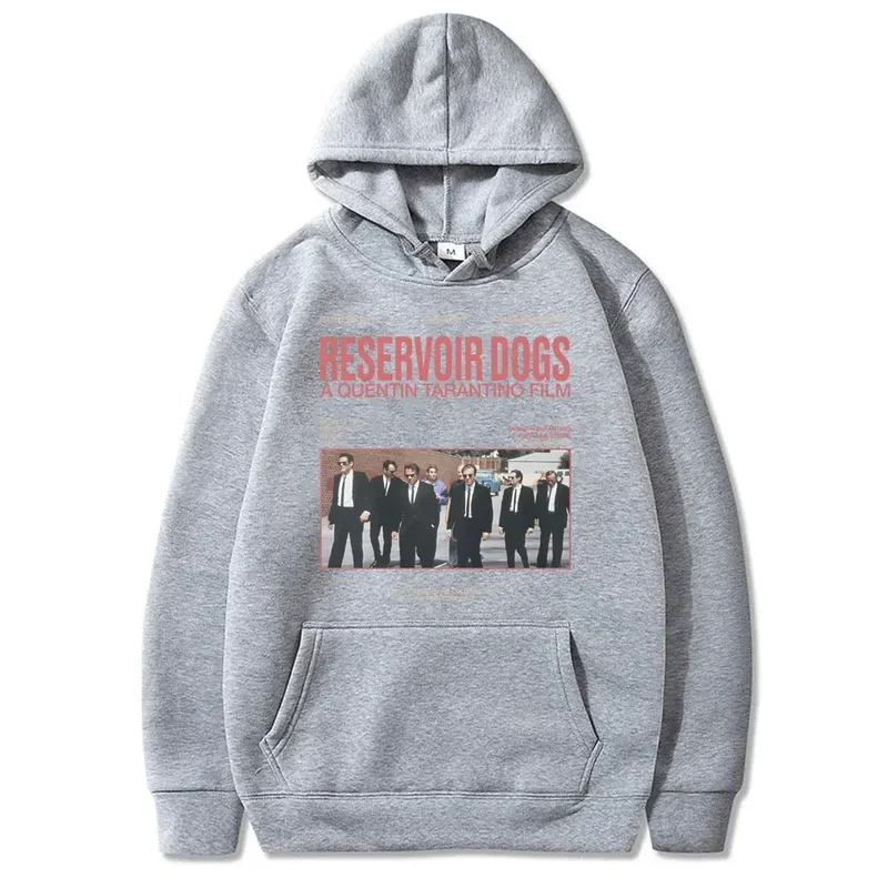 Свитшот с рисунком собаки водохранилища Классические худи Квентина Тарантино