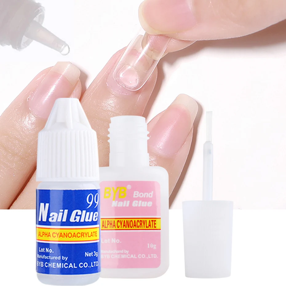 

Fast Dry Nail Glue False Nail Tips Gel Polish Fake Nails Extension Adhesive Super UV Glue Acrylic Nail Art Tools Manicure