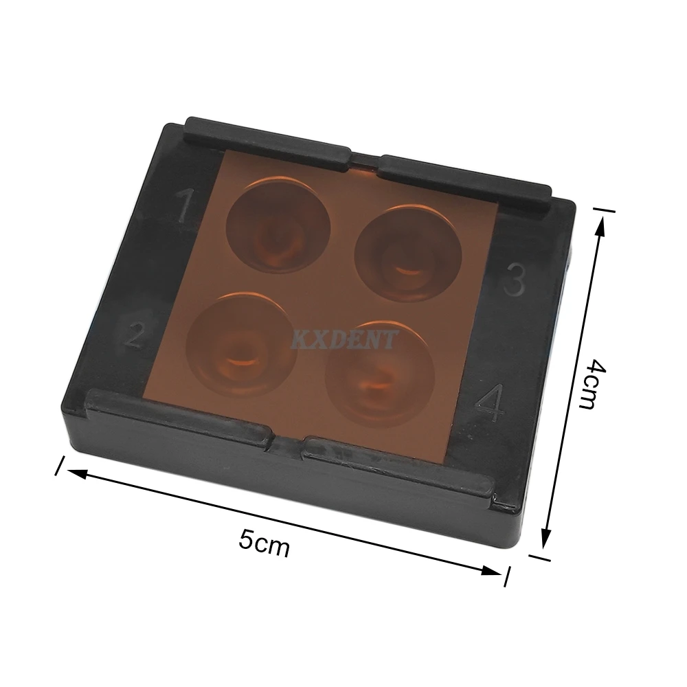 

1 шт., коробка для хранения зубных протезов, 4 отверстия