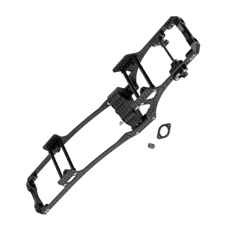 

1 Set Lower Center Of Gravity Carbon Fiber Frame Rail For 1/10 RC Crawler Axial SCX10 I II III Upgrades Parts