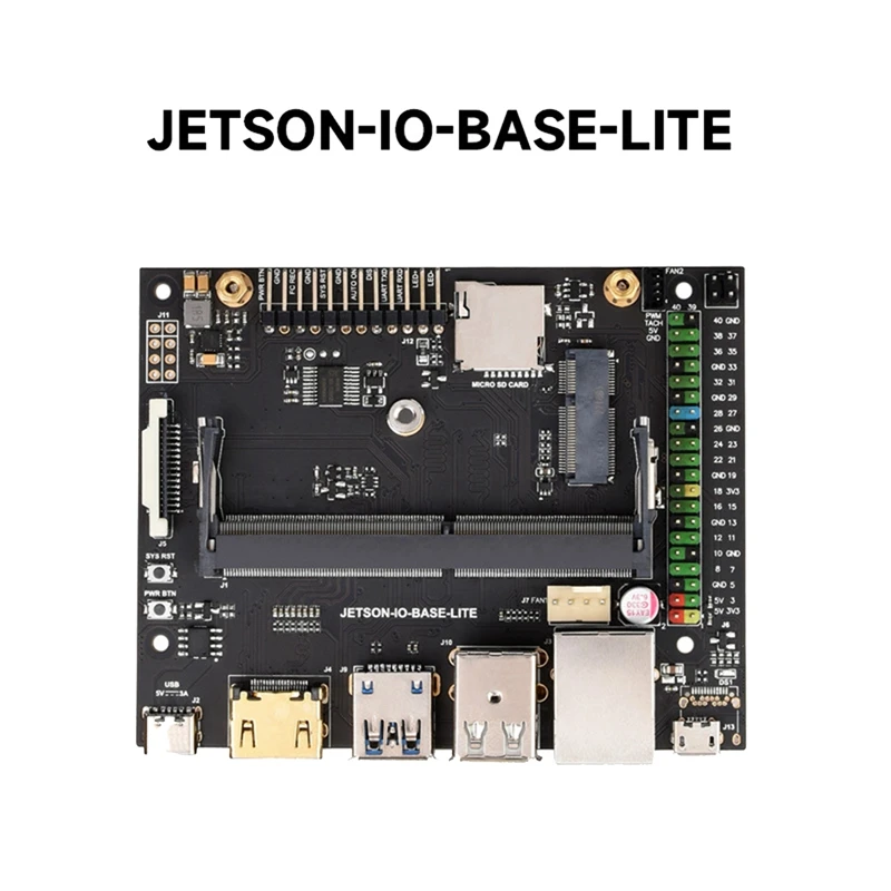 For Jetson Nano IO Base Lite DEV 4GB AI Artificial Intelligence Development Core Board Base GPIO Expansion Board Base Kit