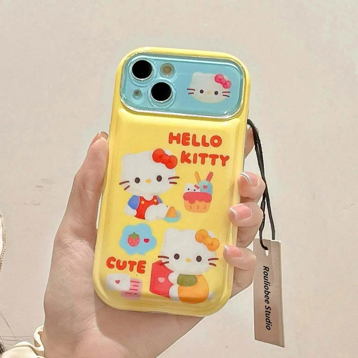 Мягкий мультяшный чехол Sanrio Y2K для iPhone 15 14 13 Pro Max 11 12 XR XS MAX