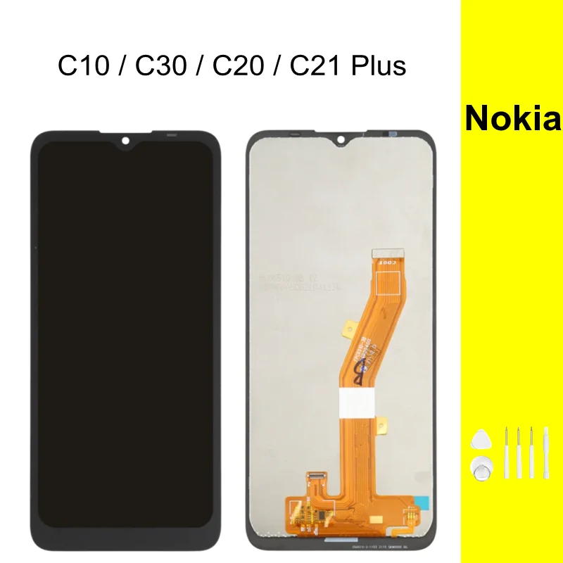 Оригинальный экран для Nokia C10 C20 ЖК-дисплей сенсорный дигитайзер 21 Plus Замена