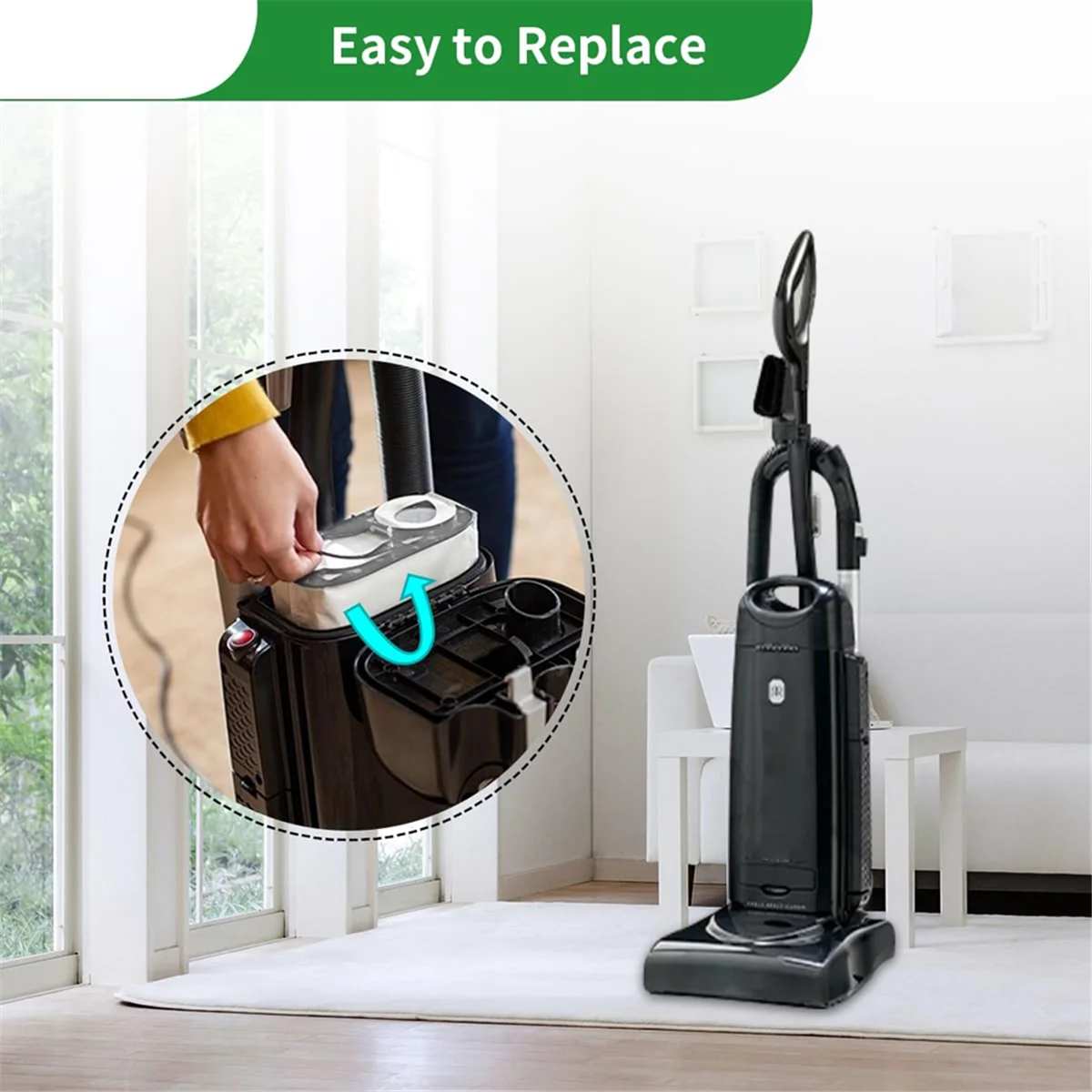 8 шт. сменные вакуумные мешки для пыли Riccar R25 Series R25S R25D R25P вертикальный фильтр