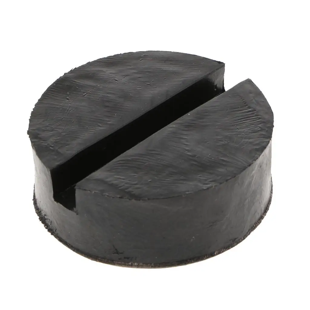 

Extra Large Slotted Rubber Jack Pad Frame Rail Floor Jack Pad Adapter