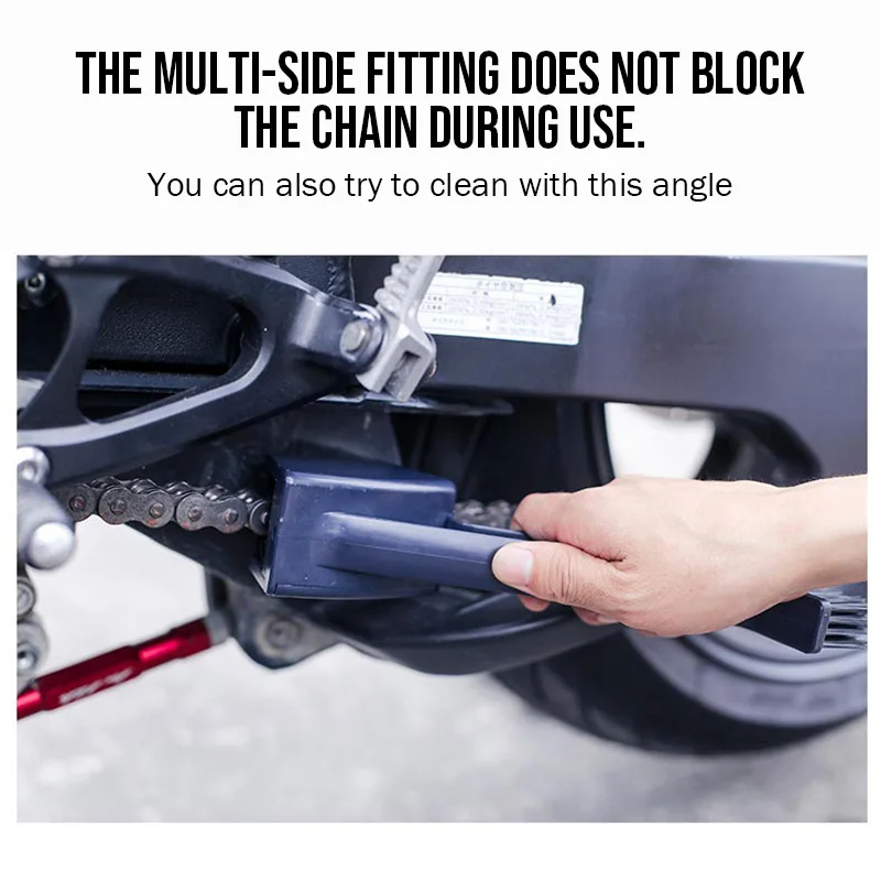 

Bike Chain Cleaner Brush Bicycle Motorcycle Chain Cleaning Brush Dual Heads Cycling Cleaning Kit Chain Maintenance Cleaner Tool