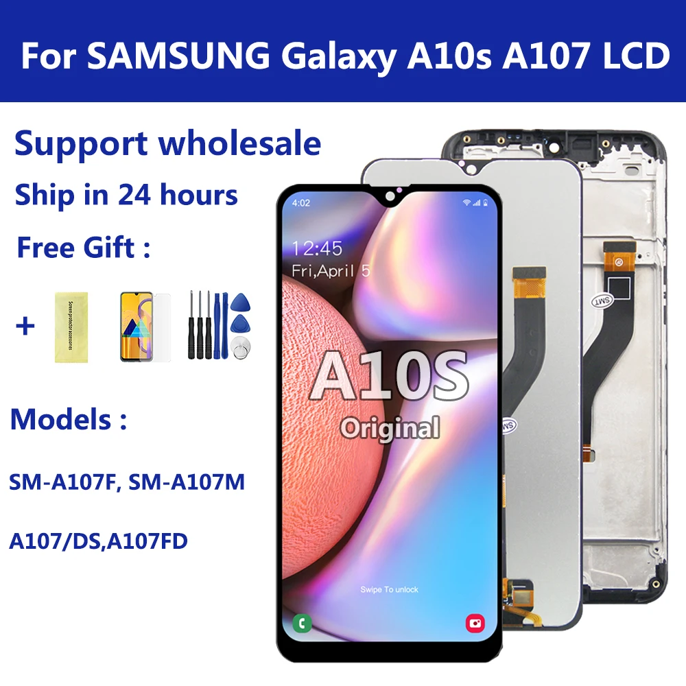 

Дигитайзер ЖК-экрана в сборе для Samsung galaxy A10s A107/DS A107F A107FD A107M