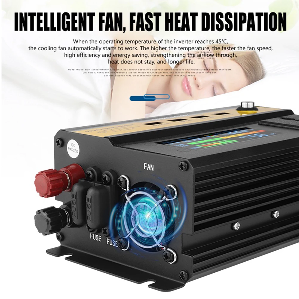

5000W Brand New For Car Car Inverter Sine Wave Inverter Sine Wave Solar With Transformer Function Car Inverter