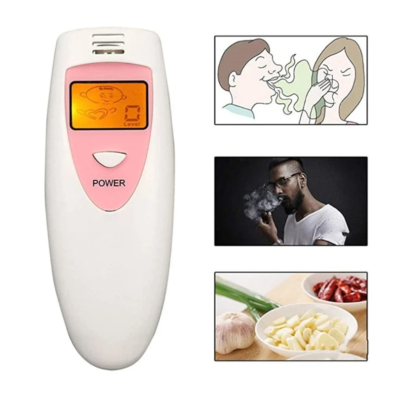 

Bad Breath Tester Healt- Care Gadgets Odor Remedy Breathalyzer Detector Analyzer