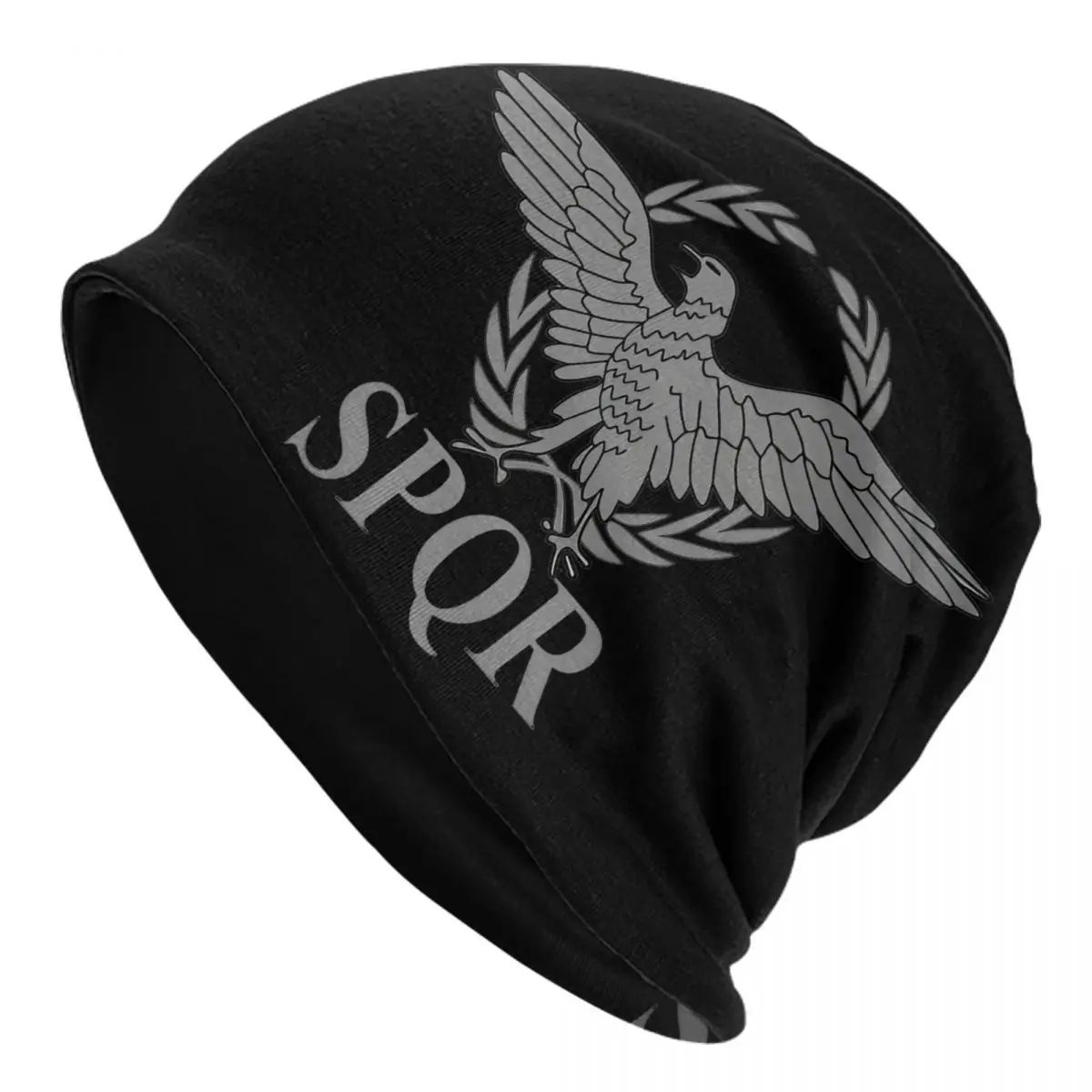 SPQR шапки с капюшоном Roman Legion винтажные лыжные шапочки Skullies унисекс теплые