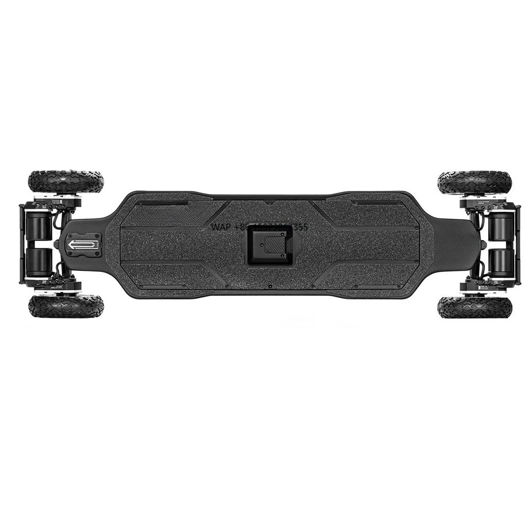 Фото Электроскейтборд Exway Atlas Pro Gear V2, 4WD, внедорожный, высокомощный, с ультрадолгим запасом хода, для взрослых, для поездок на работу №1