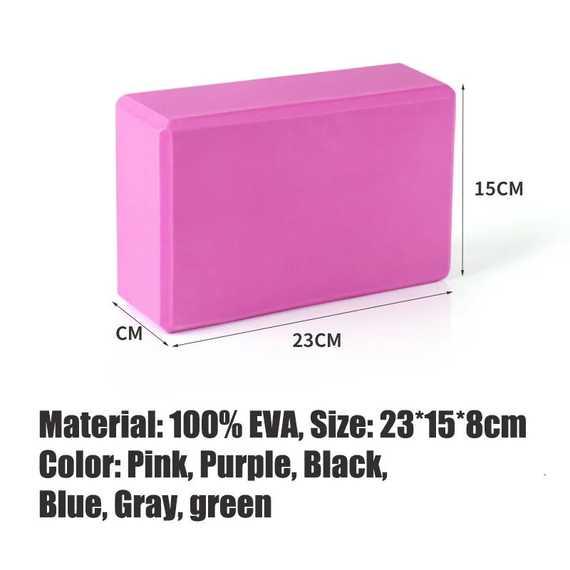 3 шт. блоки для йоги пилатеса фитнеса