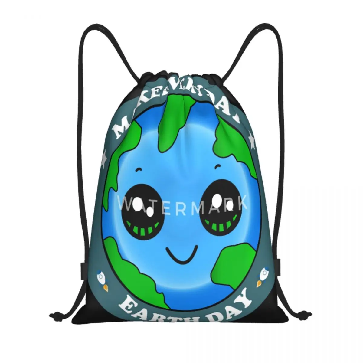 

Ежедневные Сумки на шнурке на День Земли, рюкзак, праздничный портативный дорожный хороший подарок на заказ