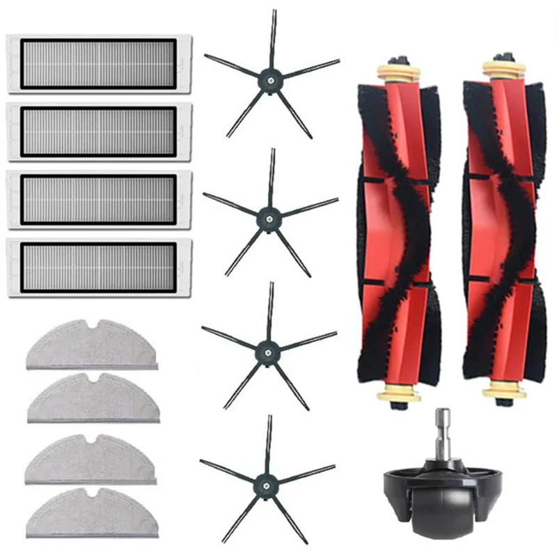 

Main Brush Washable HEPA Filter for S6 S60 S65 S5 MAX T6 Mopping Cloth Spare Parts