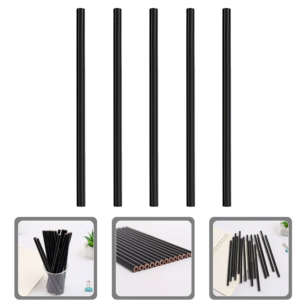 

5 Pcs Film Replacement Pen Writing Painting Marker Black Materials Multipurpose Wood Black