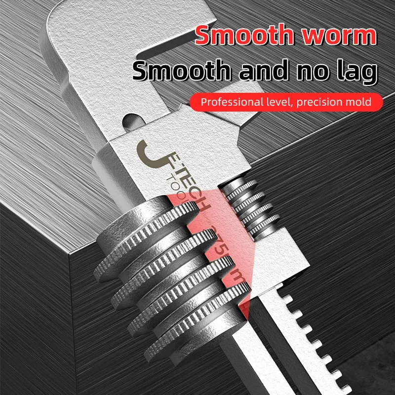 Регулируемый ключ для труб большой носик прямой угол легкий быстрый