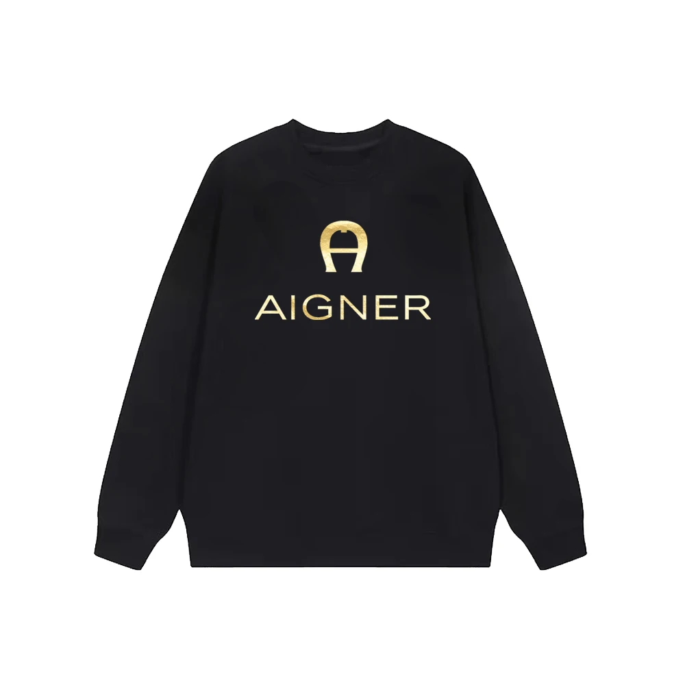 Модная детская одежда зимние толстовки спортивная с золотым логотипом для