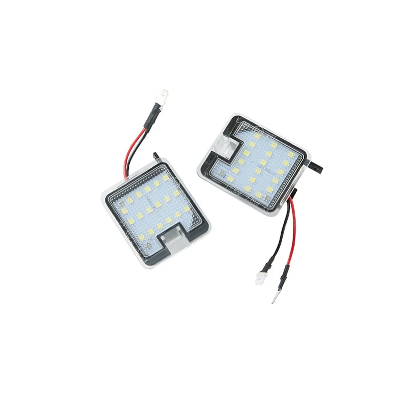 2 предмета автомобиля 12V под боковое зеркало 18LED огни белый Пластик лужа лампа подходит для Ford C-max Kuga Escape Mondeo IV автомобильные аксессуары