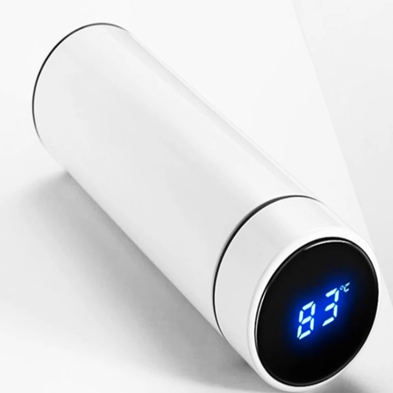 

2023 Autumn winter Thermos Display temperature Water glasses Multiple colors Drinking utensils Stainless steel Multiple colors