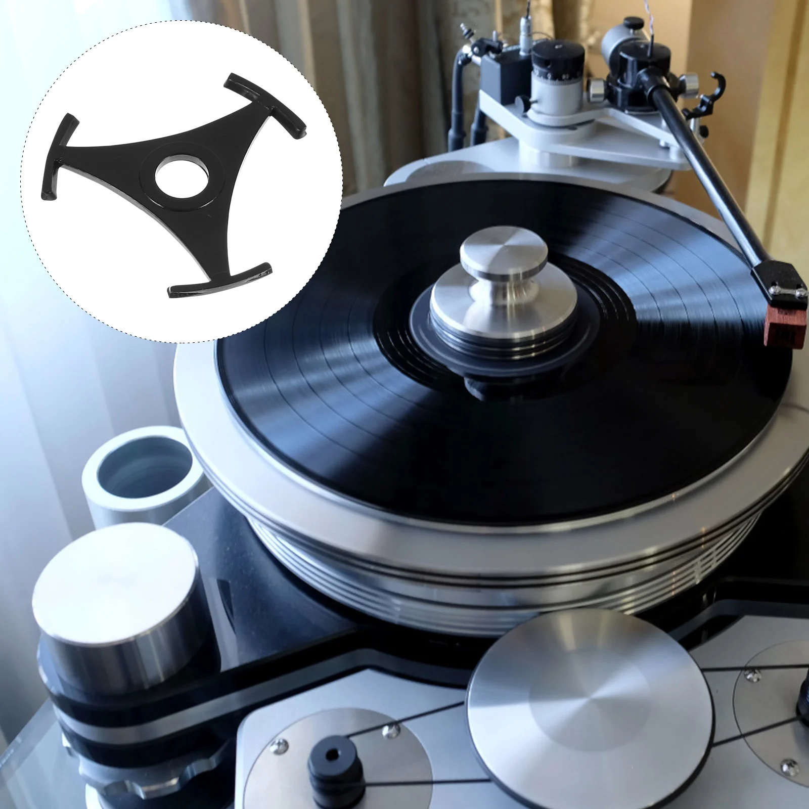 

Record RPM Adaptor Vinyl Record Accessory Turntable 33 Rpm Record Adapter Record Accessories Vinyl Record Adapter