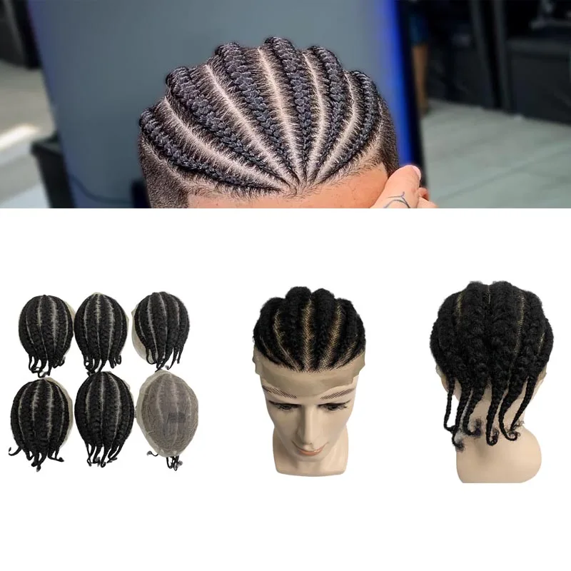 8x10 Full Lace Toupee For Blackman