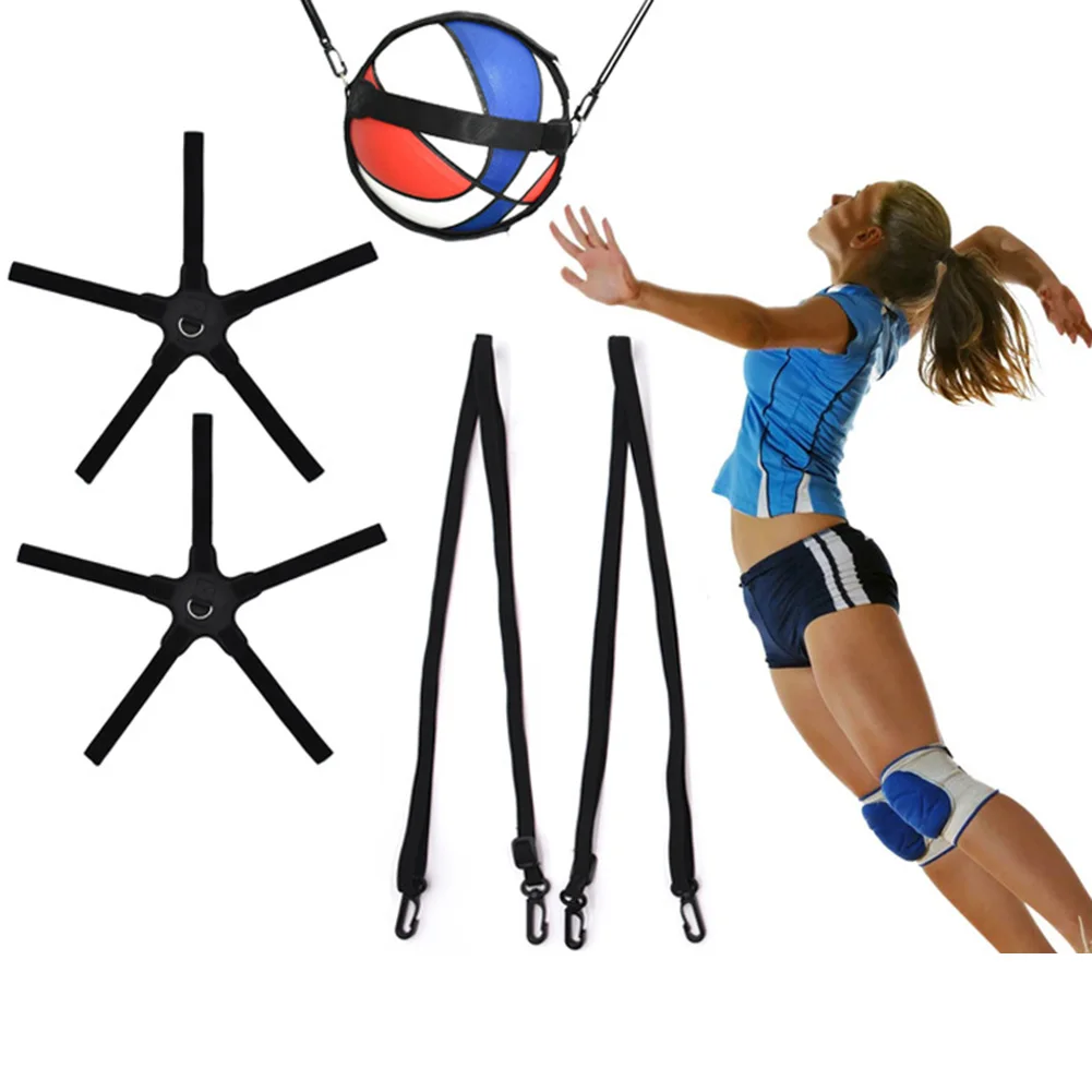 Volleyball Training Belt Bouncing Trainer Ball Sleeve Jump Touch Spike Training Outfoor Volleyball Jump Training Equipment