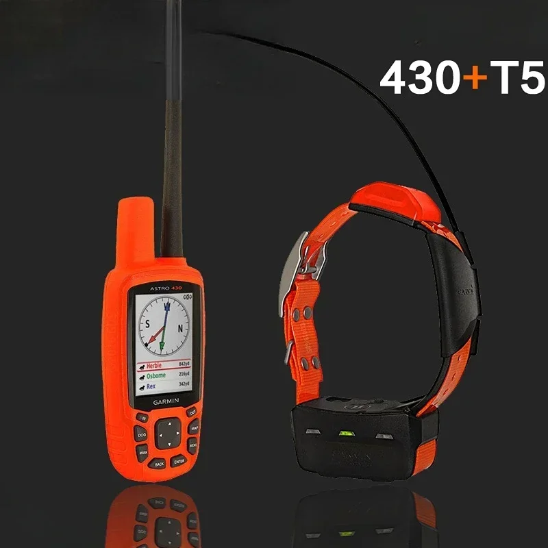 Оснащен GPS-трекером для охоты 430/50/320 ошейником T5/T5