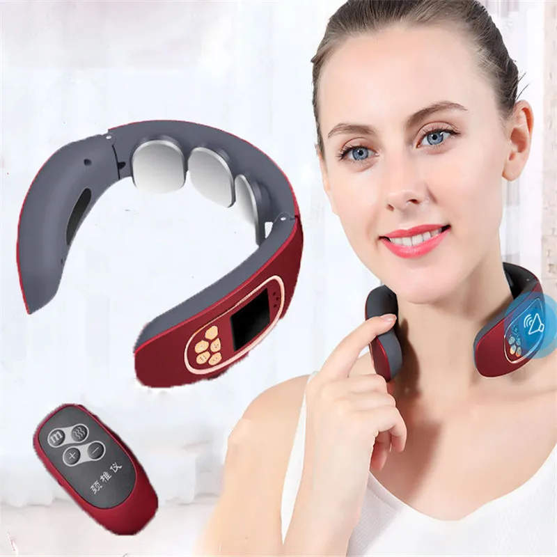 

Neck Massager Electric Massager Electric Muscle Machine Cervical Massager for Neck Massager Relax Meridian Massage Physiotherapy