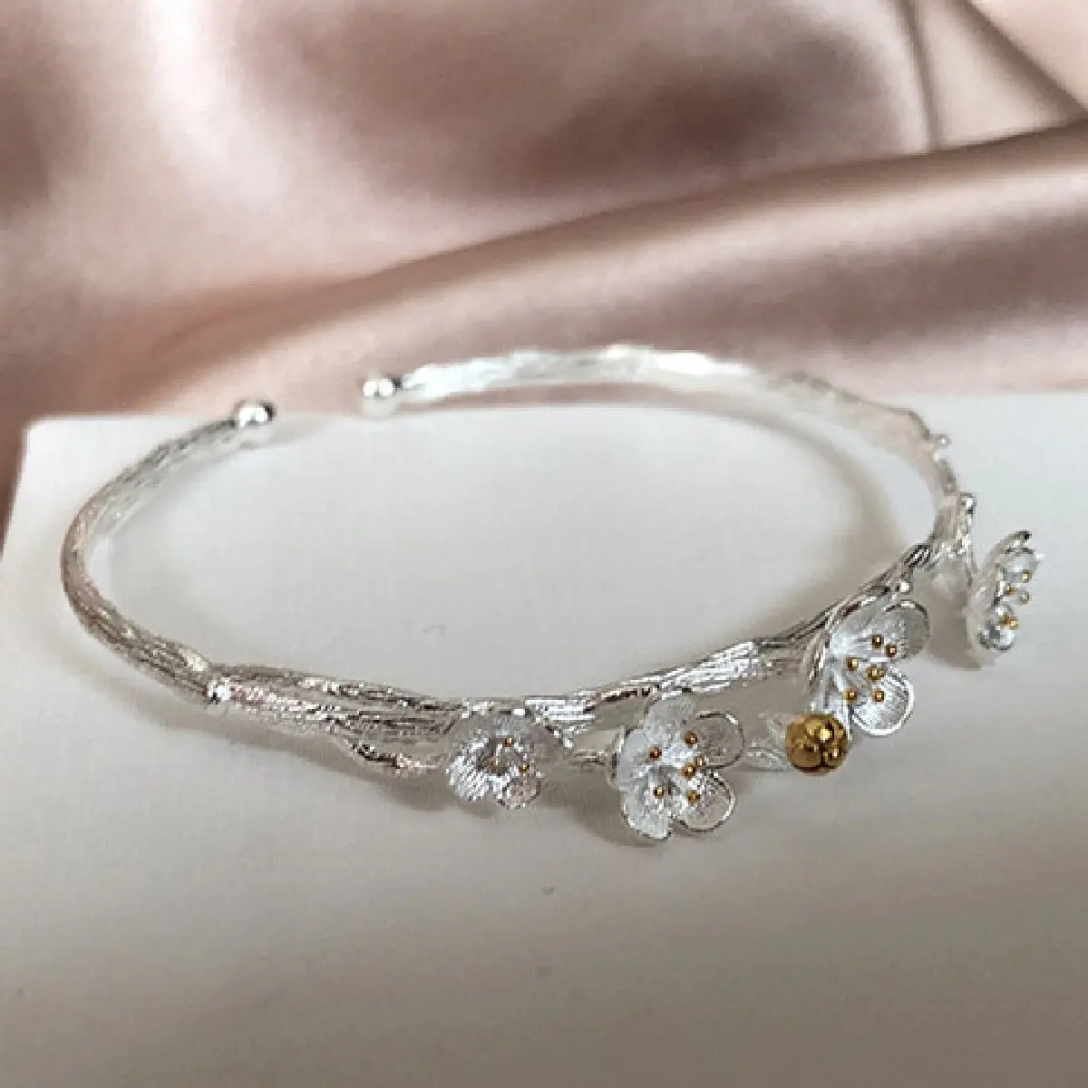 1 шт. изысканный цветок роскошная индивидуальность женский браслет ежедневные