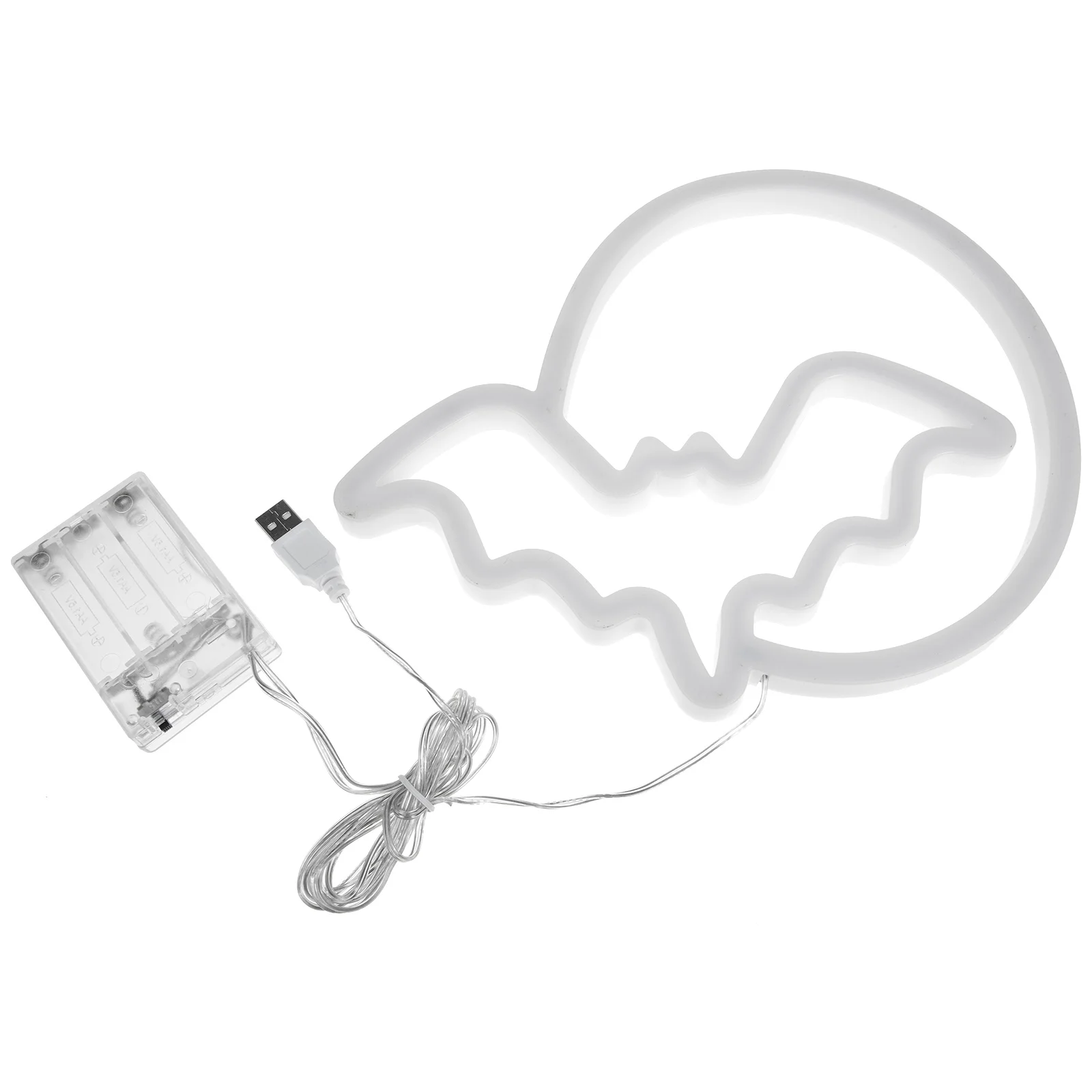 

Neonsign Lednight Bat Lamp Moon Wall Lights Signs Custom Decor Decorative Funny Bedroom Shapeddecorationsanimal Hanger Room