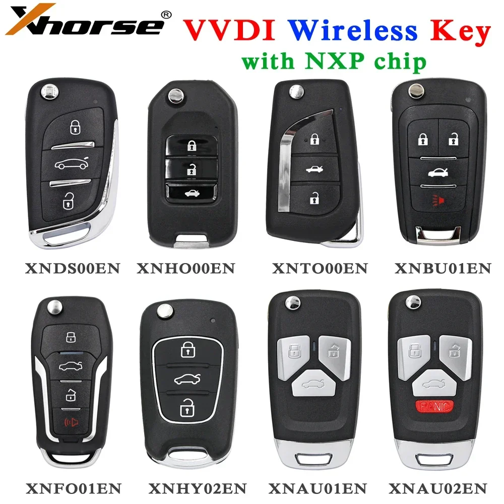 Xhorse VVDI Беспроводной универсальный дистанционный ключ XNDS00EN XNFO01EN XNBU01EN XNTO00EN XNHO00EN