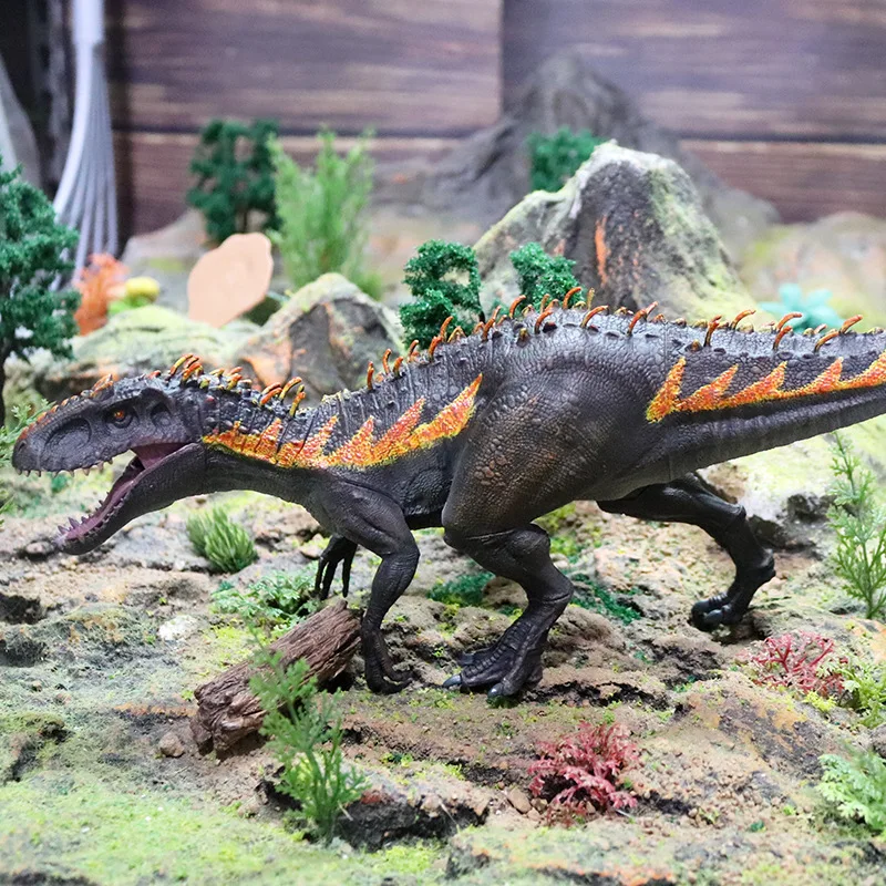 

New Savage Animals Model Jurassic Dinosaur Indominus Rex Velociraptor Tyrannosaurus Action Figures PVC Collection Kids Toy