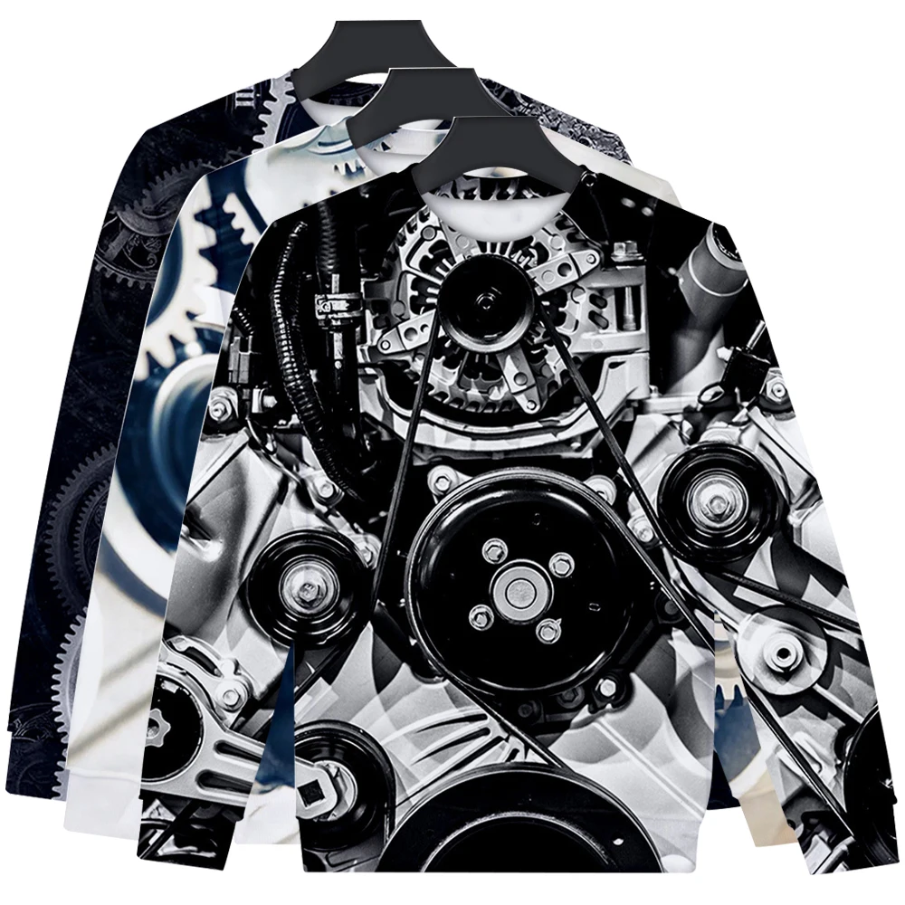 

Мужской свитшот из полиэстера, пуловер, куртка, спортивная одежда с длинным рукавом, Мужская осенняя одежда с круглым вырезом, повседневное ...