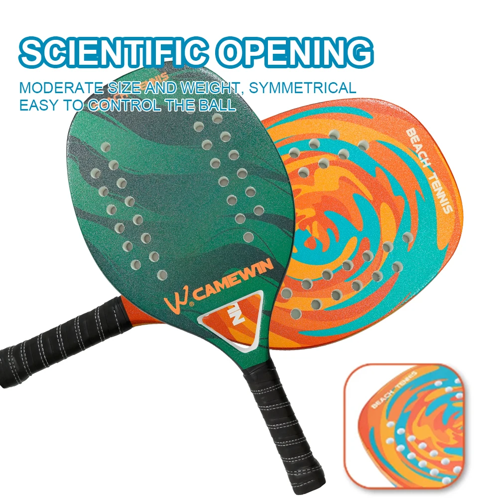 Ракетка для пляжа теннисная ракетка из углеродного стекловолокна EVA с пенным