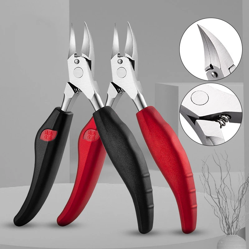 

Professional Stainless Steel Cuticle Nail Nipper Clipper Nail Art Manicure Pedicure Care Plier Cutter Beauty Scissors Tools